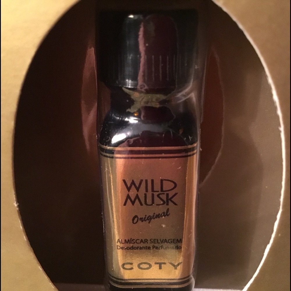 Coty Wild Musk  .5ml. each New